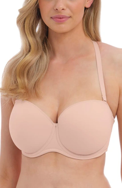 Shop Fantasie Aura Convertible Strapless Underwire Bra In Natural Beige