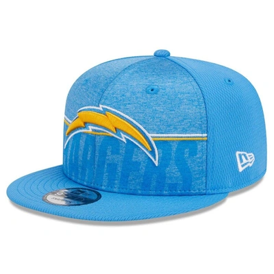 Shop New Era Powder Blue Los Angeles Chargers 2023 Nfl Training Camp 9fifty Snapback Hat