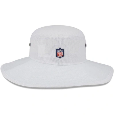 Shop New Era White Seattle Seahawks 2023 Nfl Training Camp Panama Bucket Hat