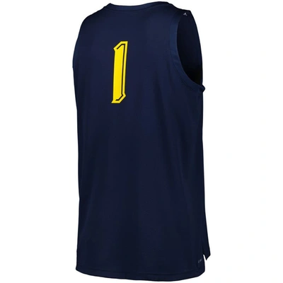 Shop Jordan Brand #1 Navy Marquette Golden Eagles Replica Basketball Jersey