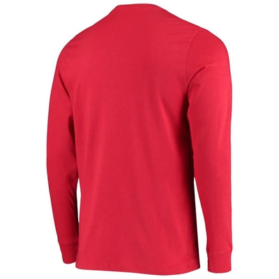 Shop 47 ' Red Tampa Bay Buccaneers Blockout Super Rival Long Sleeve T-shirt