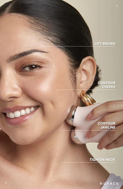 Nuface ® Mini+ On-the-go Facial Toning Starter Kit $309 Value In Midnight Black
