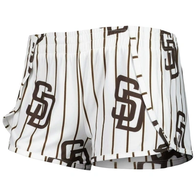 Shop Concepts Sport White San Diego Padres Reel Allover Print Tank Top & Shorts Sleep Set