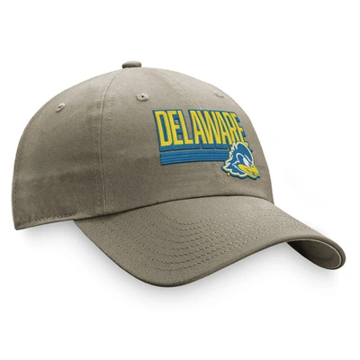 Shop Top Of The World Khaki Delaware Fightin' Blue Hens Slice Adjustable Hat