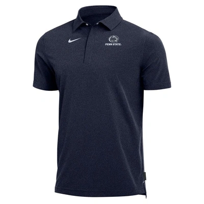 Shop Nike Heathered Navy Penn State Nittany Lions 2022 Coach Performance Polo In Heather Navy