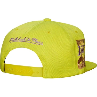 Shop Mitchell & Ness Gold Los Angeles Lakers Hardwood Classics Soul Pastel Snapback Hat