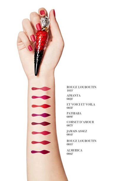 Shop Christian Louboutin Matte Fluid Lip Color In Corset D'amour