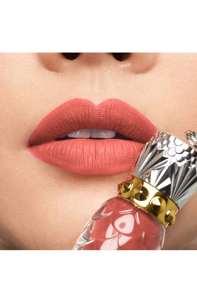 Shop Christian Louboutin Matte Fluid Lip Color In Milky Peach