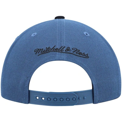 Shop Mitchell & Ness Blue/black Minnesota Timberwolves Hardwood Classics Team Two-tone 2.0 Snapback Hat