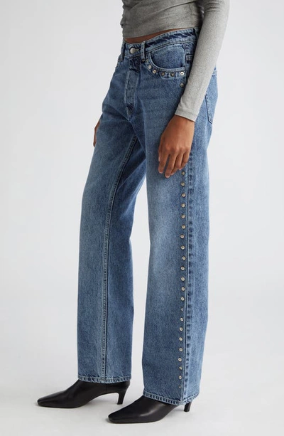 Shop Paloma Wool Crowd High Waist Nonstretch Jeans In Denim