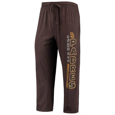 Shop Concepts Sport Brown/gold San Diego Padres Meter T-shirt And Pants Sleep Set