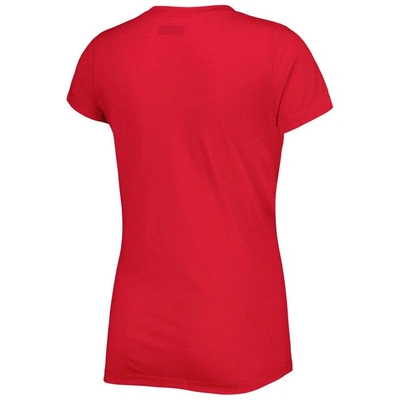 Shop Concepts Sport Red/black Portland Trail Blazers Badge T-shirt & Pajama Pants Sleep Set