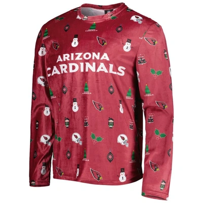 Shop Foco Cardinal Arizona Cardinals Holiday Repeat Long Sleeve T-shirt