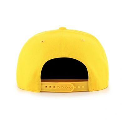 Shop 47 ' Yellow Los Angeles Lakers High Post Captain Snapback Hat