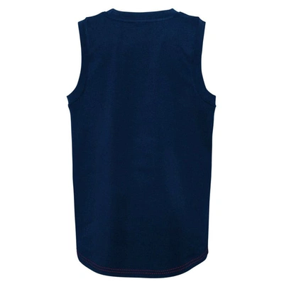 Shop Outerstuff Youth Red/navy Florida Panthers Revitalize Tank Top