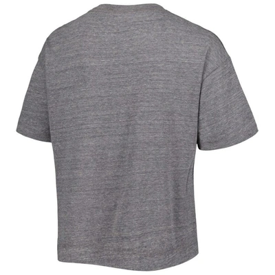 Shop League Collegiate Wear Heather Gray Kentucky Wildcats Intramural Midi Seal Tri-blend T-shirt