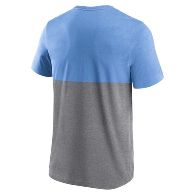 Shop Fanatics Branded Sky Blue/gray New York City Fc Striking Distance T-shirt