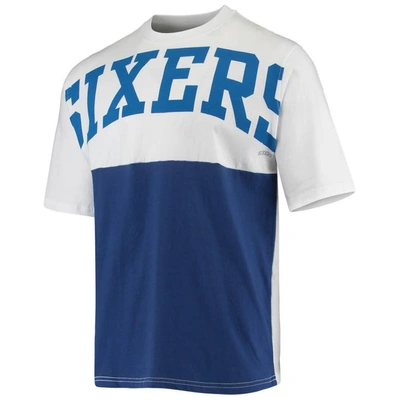 Shop Fanatics Branded Joel Embiid White Philadelphia 76ers Yoke T-shirt