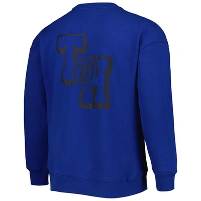 Shop Tommy Hilfiger Royal Indianapolis Colts Ronald Crew Sweatshirt