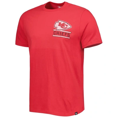 Shop 47 ' Red Kansas City Chiefs Open Field Franklin T-shirt