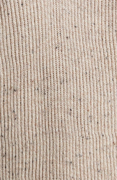 Shop Peregrine Foxton Wool Quarter-zip Sweater In Oatmeal