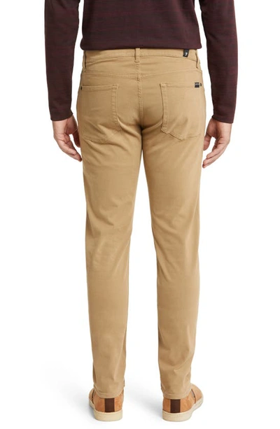 Shop 7 For All Mankind Slimmy Luxe Performance Plus Slim Fit Pants In River Bed