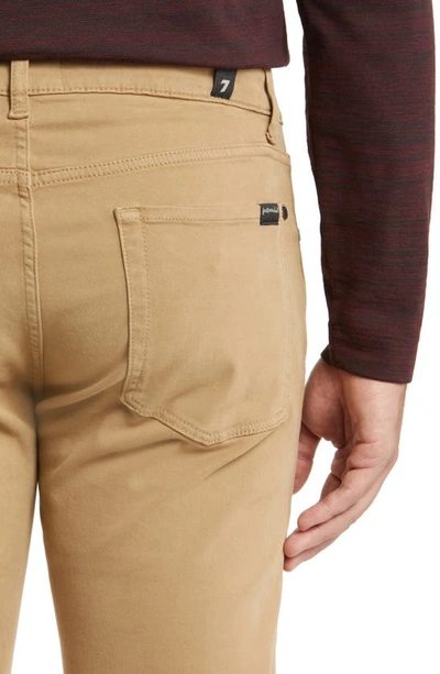 Shop 7 For All Mankind Slimmy Luxe Performance Plus Slim Fit Pants In River Bed