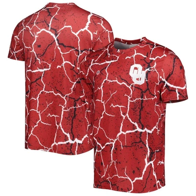 Shop Dyme Lyfe Crimson Oklahoma Sooners Storm T-shirt