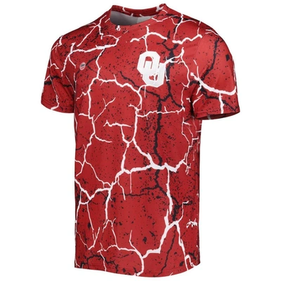 Shop Dyme Lyfe Crimson Oklahoma Sooners Storm T-shirt