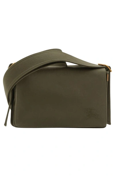 Burberry Trench Crossbody Bag In Olive