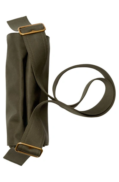Shop Burberry Trench Crossbody Bag In Olive