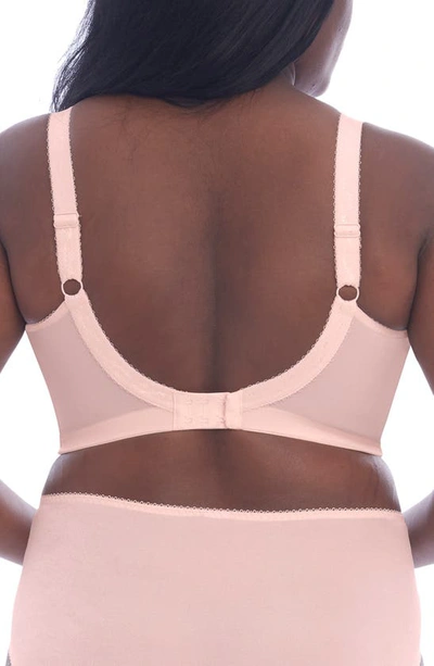 Goddess Keira Side Support Wire-free Bra In Pearl Blush