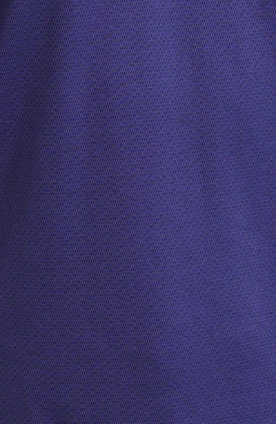 Shop Hugo Boss Pleins Tipped Long Sleeve Polo In Dark Blue