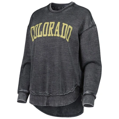 Shop Pressbox Black Colorado Buffaloes Vintage Wash Pullover Sweatshirt