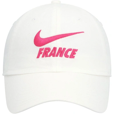 Shop Nike White France National Team Campus Adjustable Hat