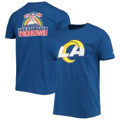 Shop New Era Royal Los Angeles Rams 1990 Pro Bowl T-shirt