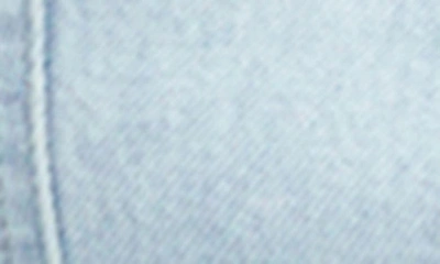 Mango Denim Minidress In Light Blue