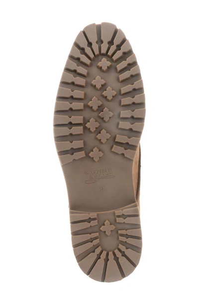 Warfield & Grand Rockford Wingtip Boot In Tan