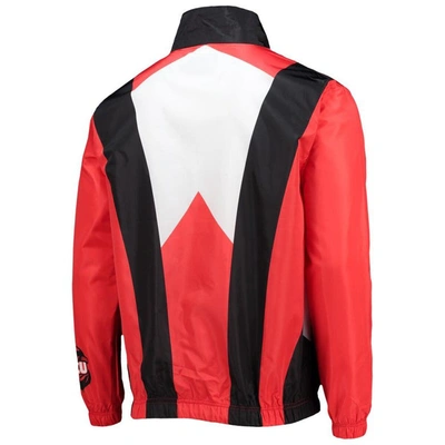 Shop Tones Of Melanin Red Winston-salem State Rams Anorak Full-zip Jacket