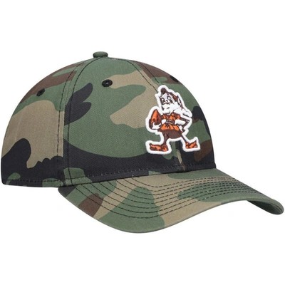 Shop New Era Camo Cleveland Browns Brownie The Elf Team Core Classic 2.0 9twenty Adjustable Hat