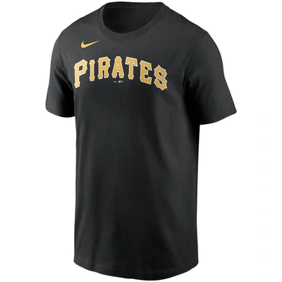 Shop Nike Black Pittsburgh Pirates Team Wordmark T-shirt