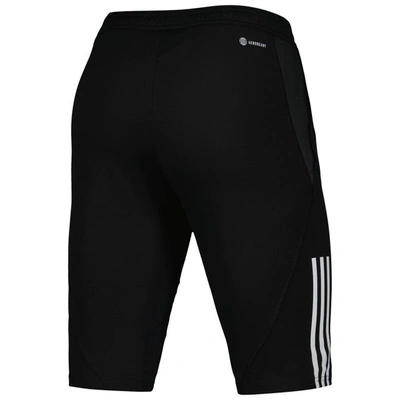 Shop Adidas Originals Adidas Black D.c. United 2023 On-field Training Aeroready Half Pants