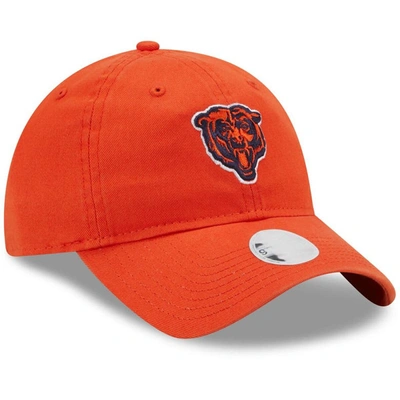 Shop New Era Orange Chicago Bears Core Classic 2.0 9twenty Adjustable Hat