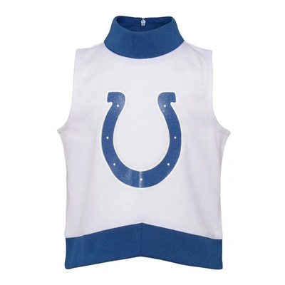 Shop Outerstuff Girls Youth White Indianapolis Colts Junior Camp Cheer Dress
