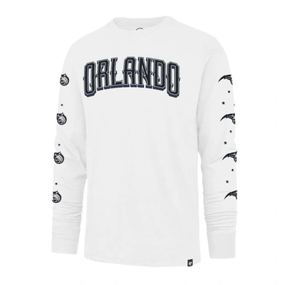 Shop 47 ' White Orlando Magic City Edition Downtown Franklin Long Sleeve T-shirt