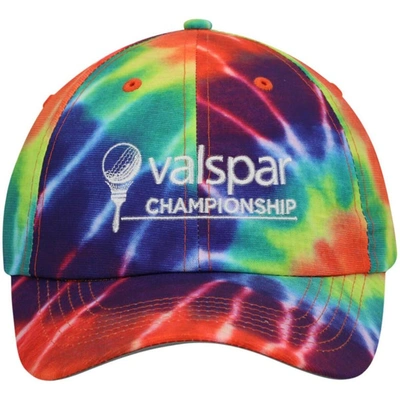 Shop Imperial Yellow Valspar Championship Hullabaloo Tie-dye Adjustable Hat