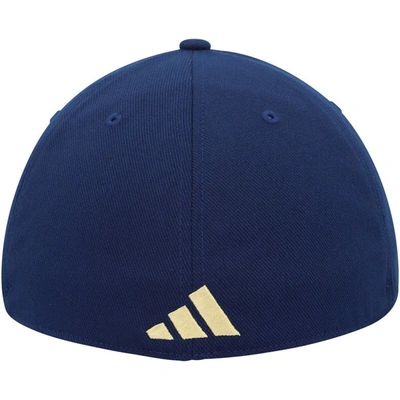 Shop Adidas Originals Adidas Navy Georgia Tech Yellow Jackets Vault Slouch Flex Hat