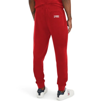 Shop Tommy Jeans Red Chicago Bulls Carl Bi-blend Fleece Jogger Pants