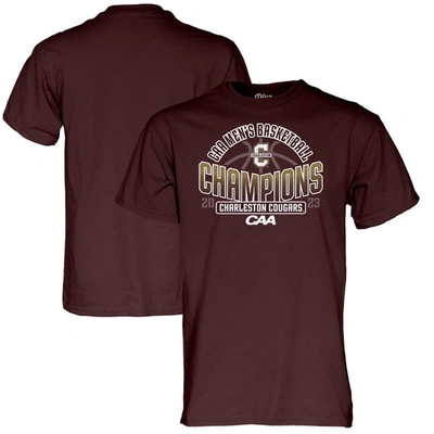 Shop Blue 84 Basketball Conference Tournament Champions Locker Room T-shirt In Maroon