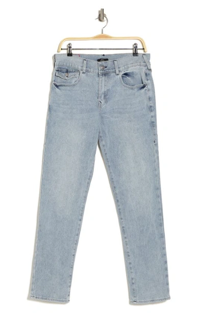 Shop True Religion Brand Jeans Geno Flap Pocket Slim Jeans In Light Breezy Wash